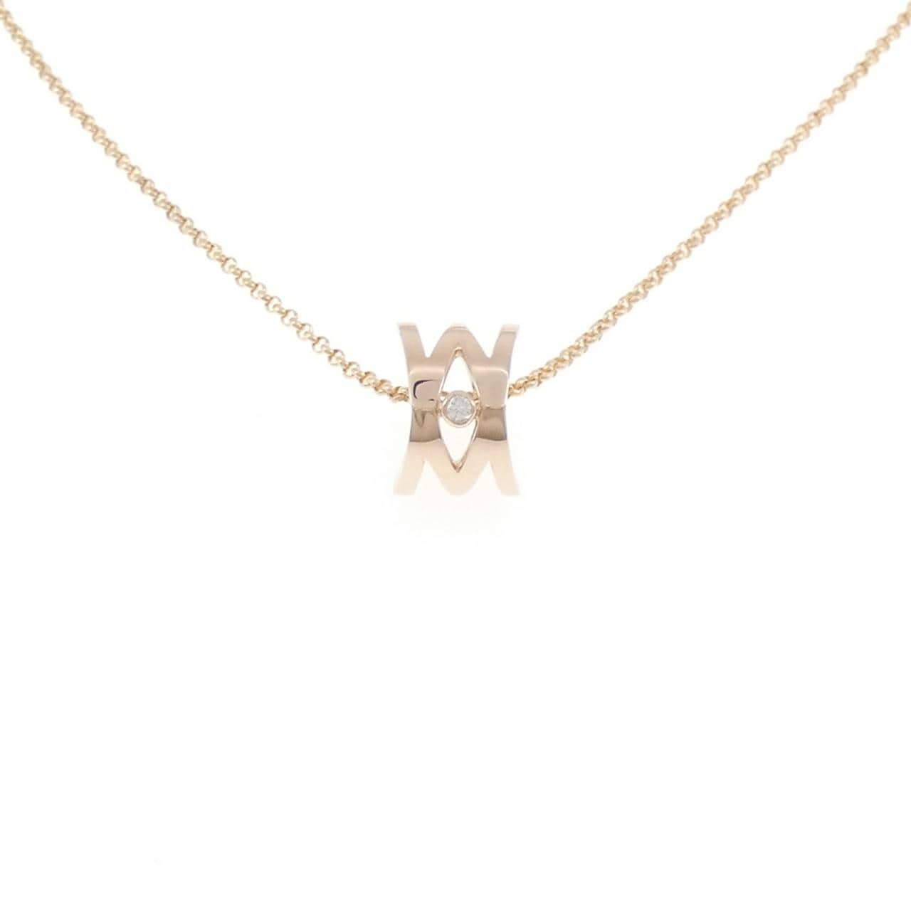 ミキモト エム シグネチャー ネックレス 0.05CT