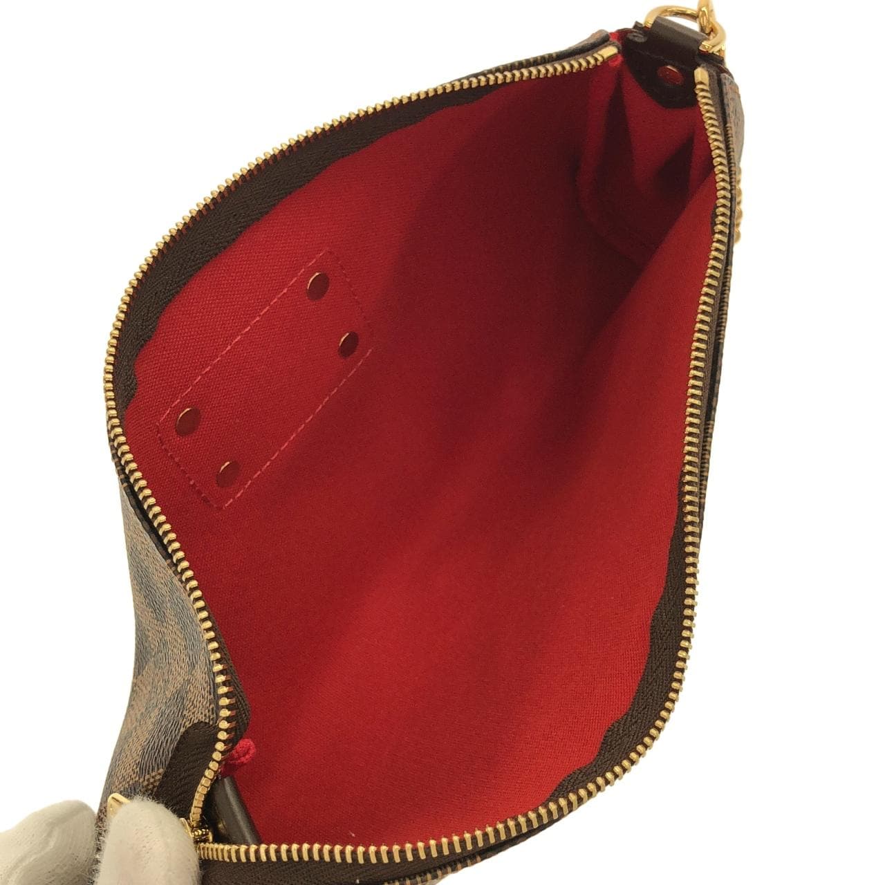 ルイヴィトン ダミエ エヴァ N55213 ショルダーバッグ