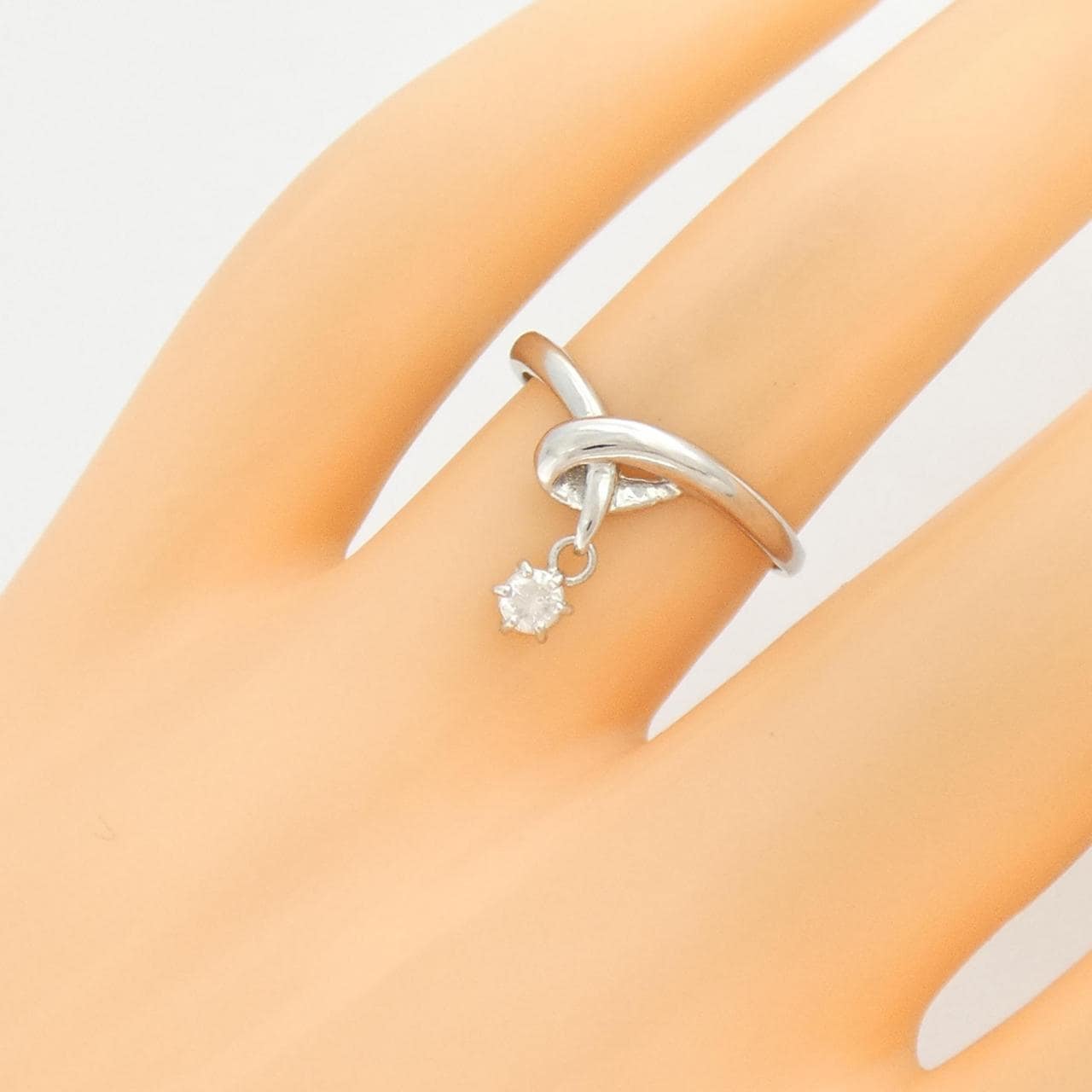 PT900 ダイヤモンド リング 0.08CT