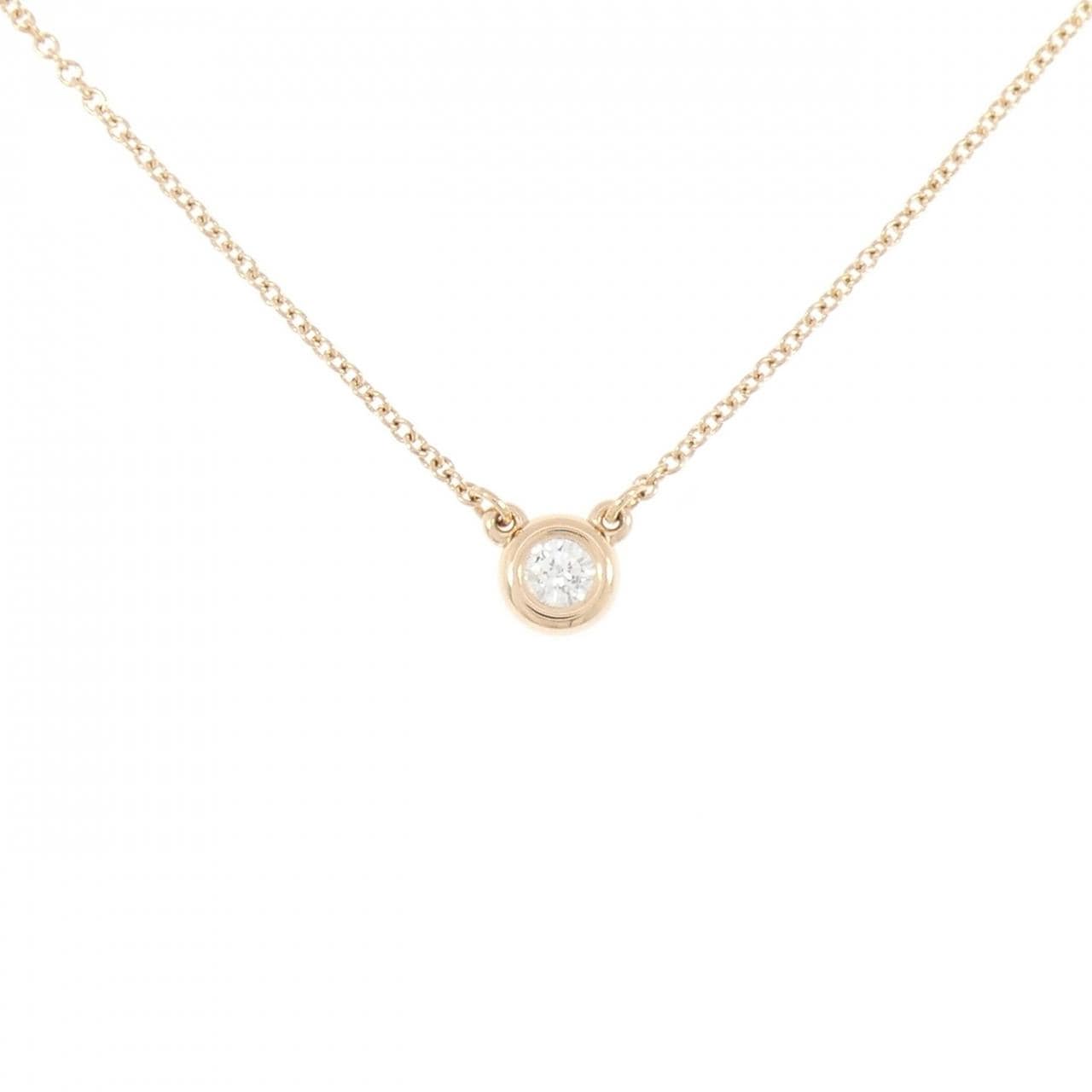 ティファニー バイザヤード ネックレス 0.10CT