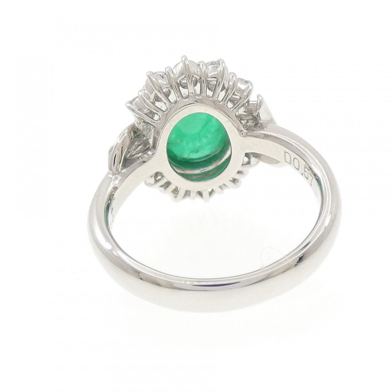 PT900 エメラルド リング 2.46CT