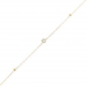 K18YG ダイヤモンド ブレスレット 0.08CT