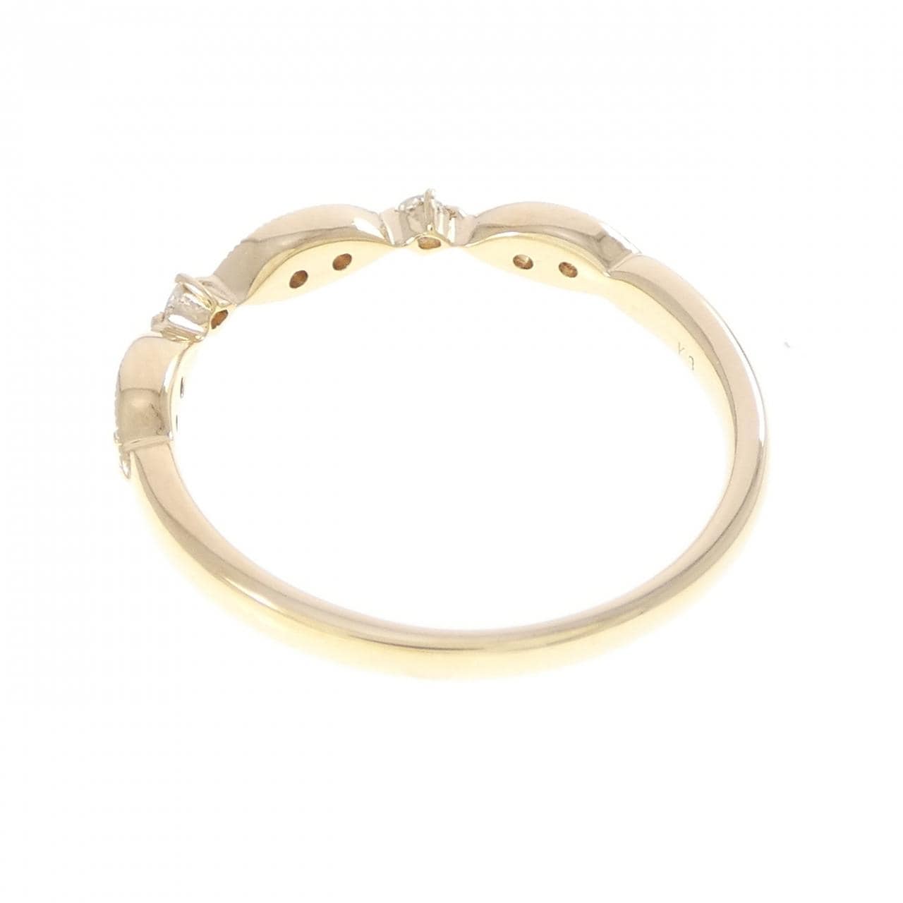 K18YG ダイヤモンド リング 0.06CT