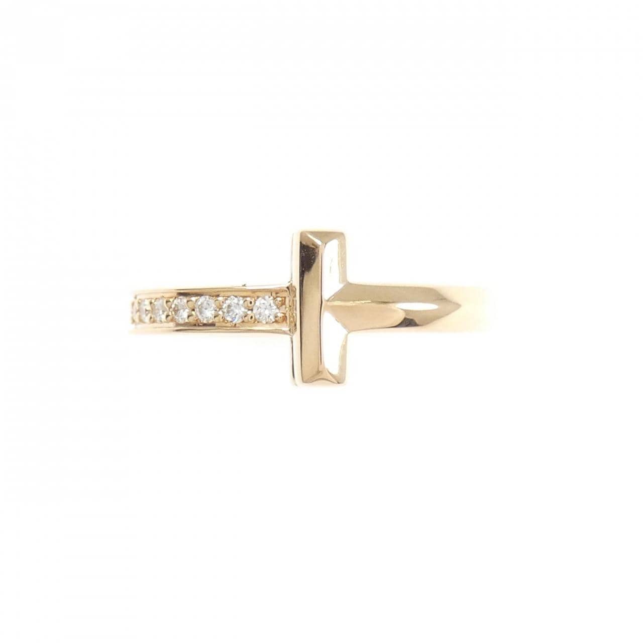 ティファニー Tワン リング 0.07CT