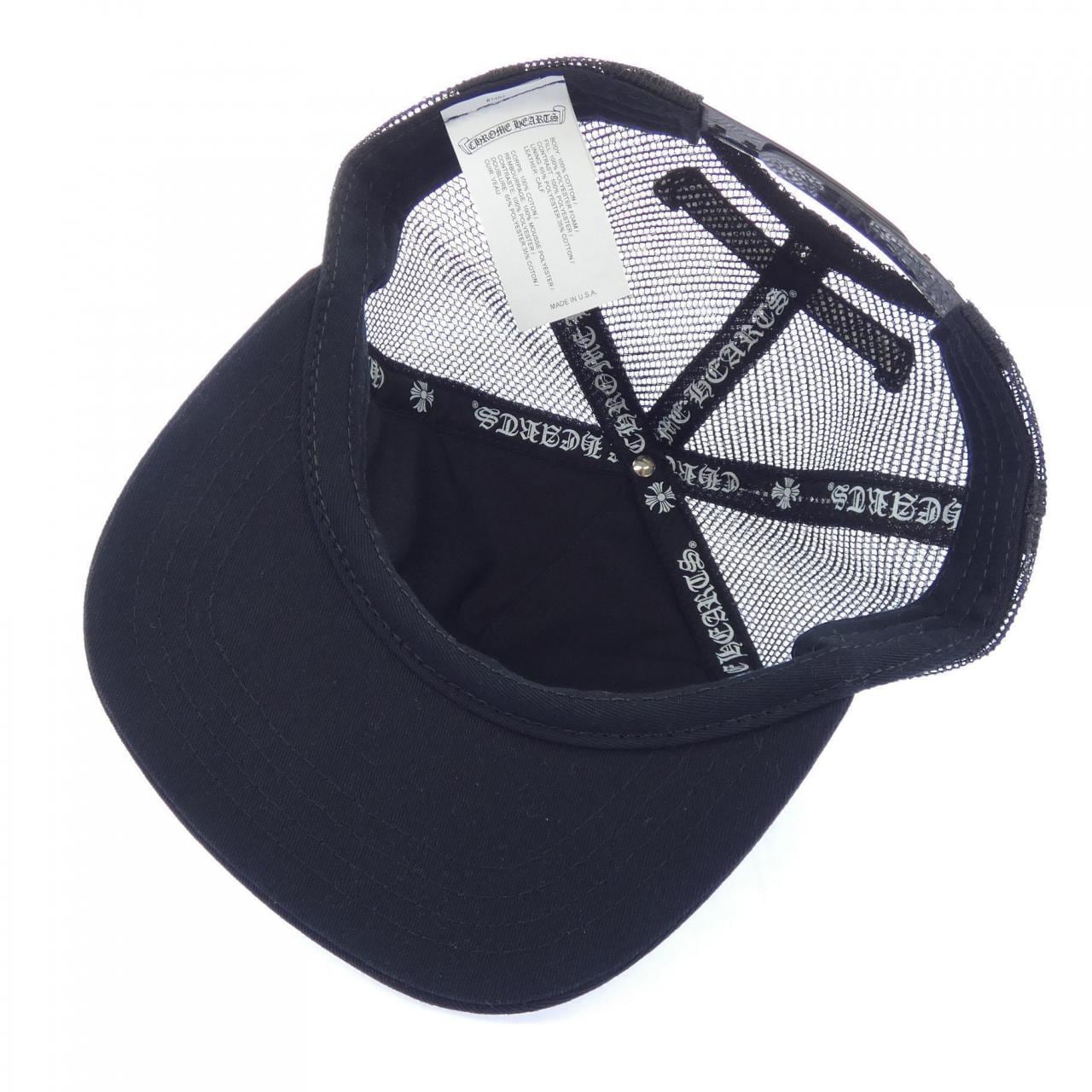 クロムハーツ CHROME HEARTS TRUCKER CAP 3セメタリークロス 304208948******323 キャップ