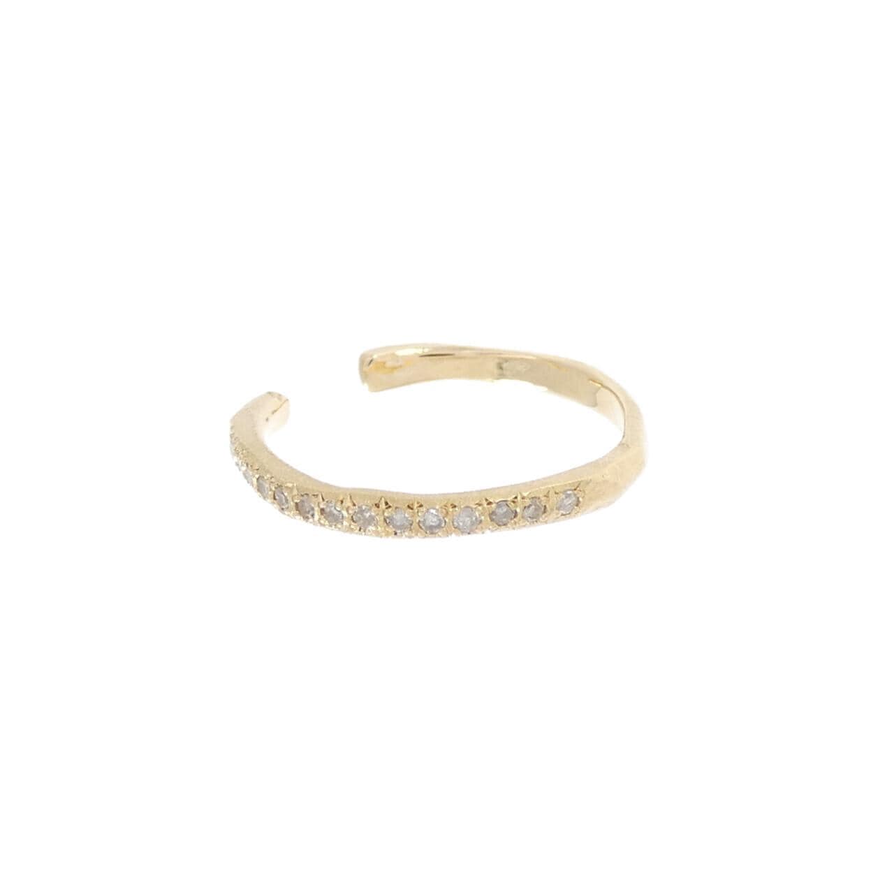 モナカジュエリー ダイヤモンド イヤーカフ 0.06CT 片耳