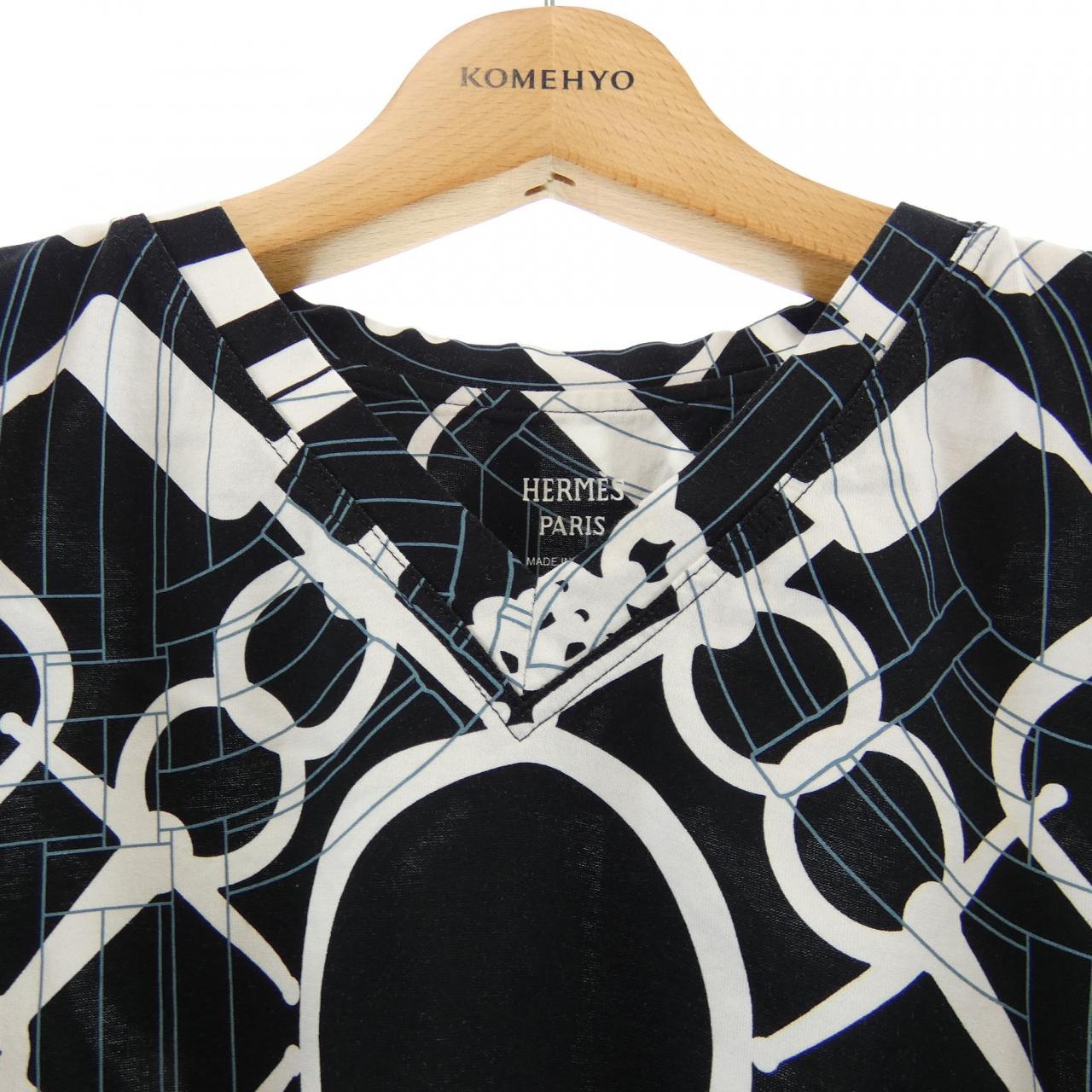 エルメス HERMES MORS A JOUETS DETOURE TATOO 4H4630DD Tシャツ