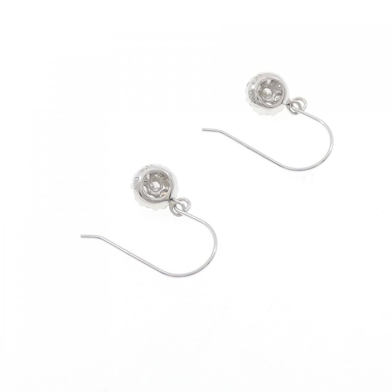 K10WG ダイヤモンド ピアス 0.30CT