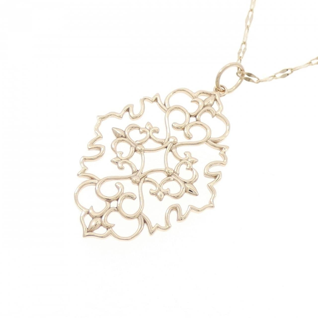 アガット K10YG ネックレス