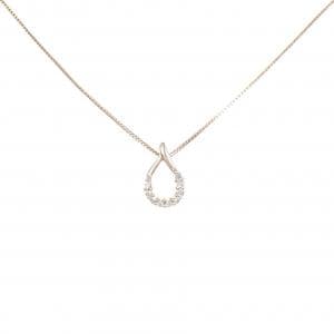 K10PG ダイヤモンド ネックレス 0.045CT