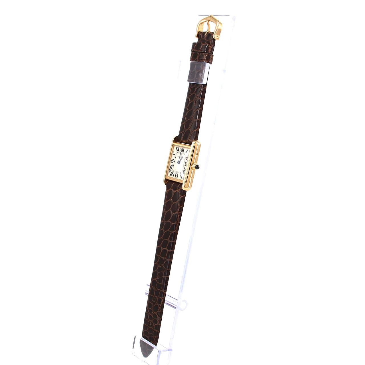 Cartier Tank LC SM YG W1529856 YG Quartz