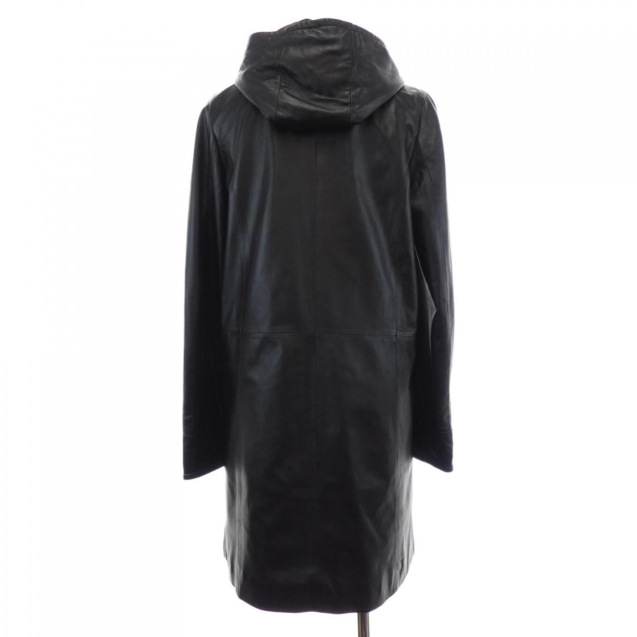 バルマン BALMAIN レザーコート