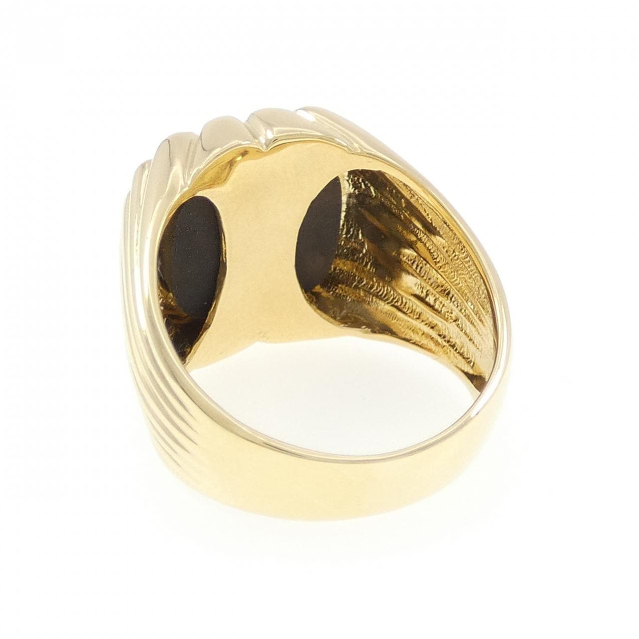 K18YG オニキス リング