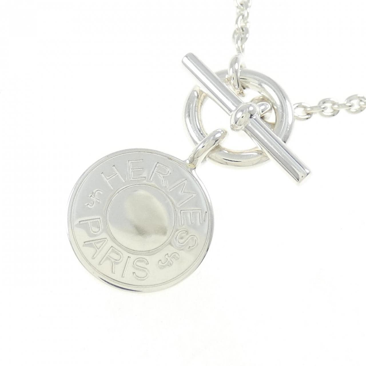 HERMES amulettes H 五彩紙屑項鍊