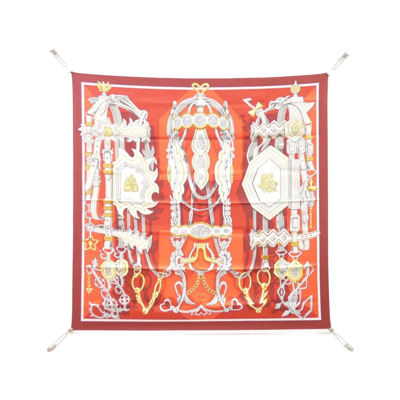 HERMES BRIDES TE DESTIN Carre 003967S Scarf