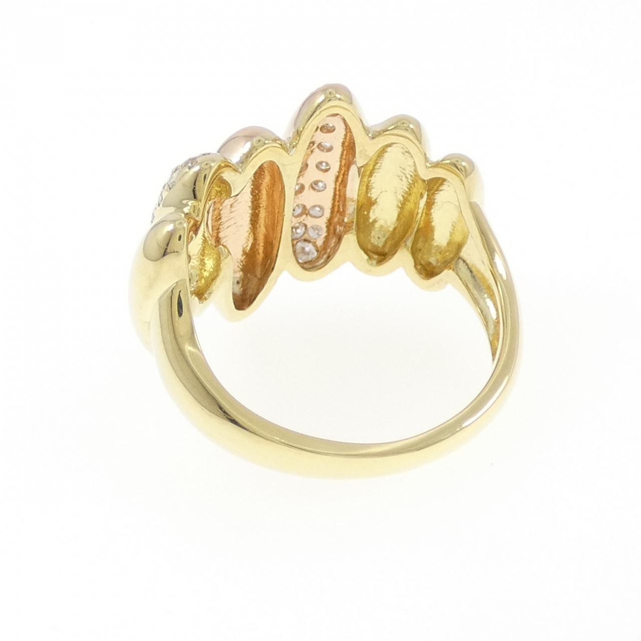 K18YG/K18PG钻石0.28CT