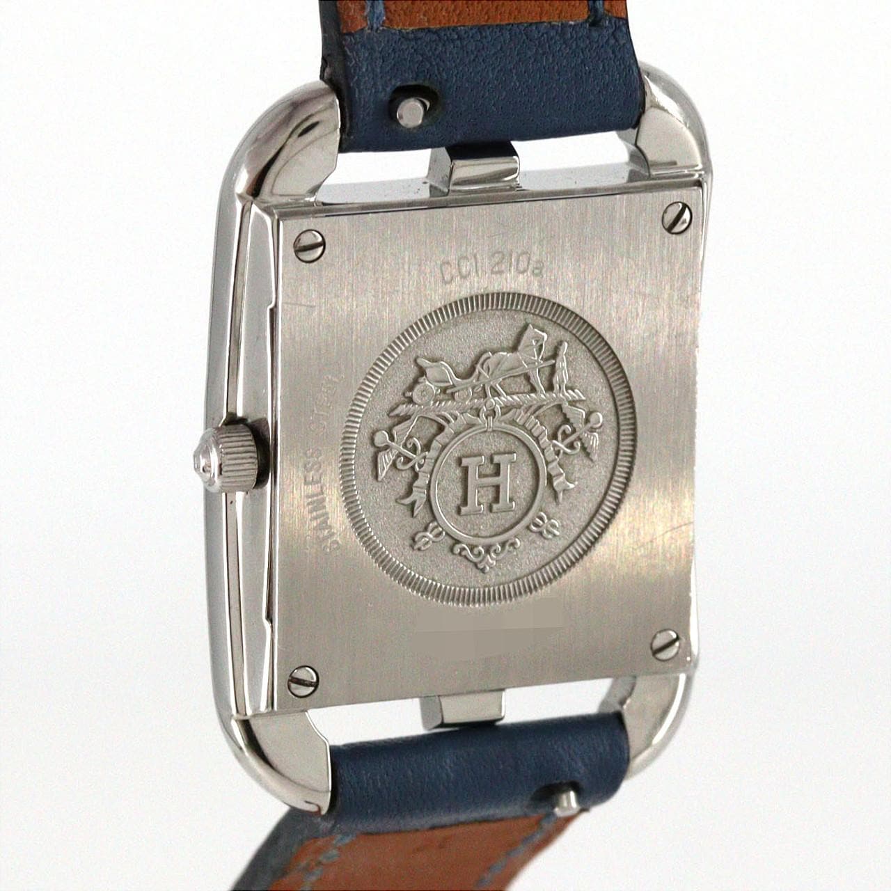 【ノーメンテナンス還元価格】エルメス ケープコッド･ドゥブルトゥール･8P CC1.210 SS クォーツ