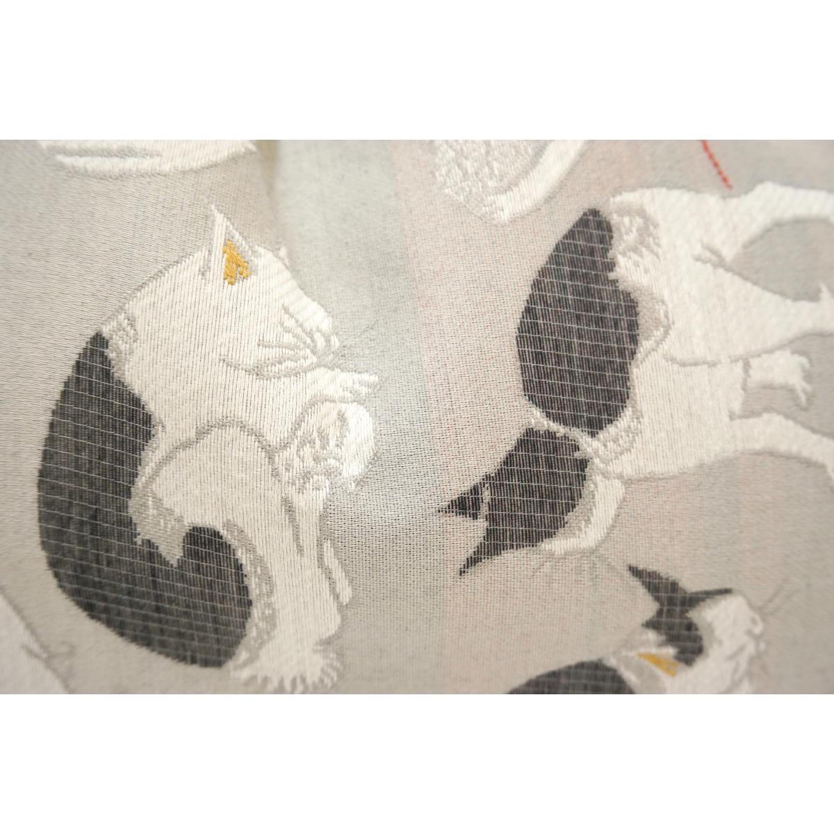 【新品】がま口バッグ　ねこ