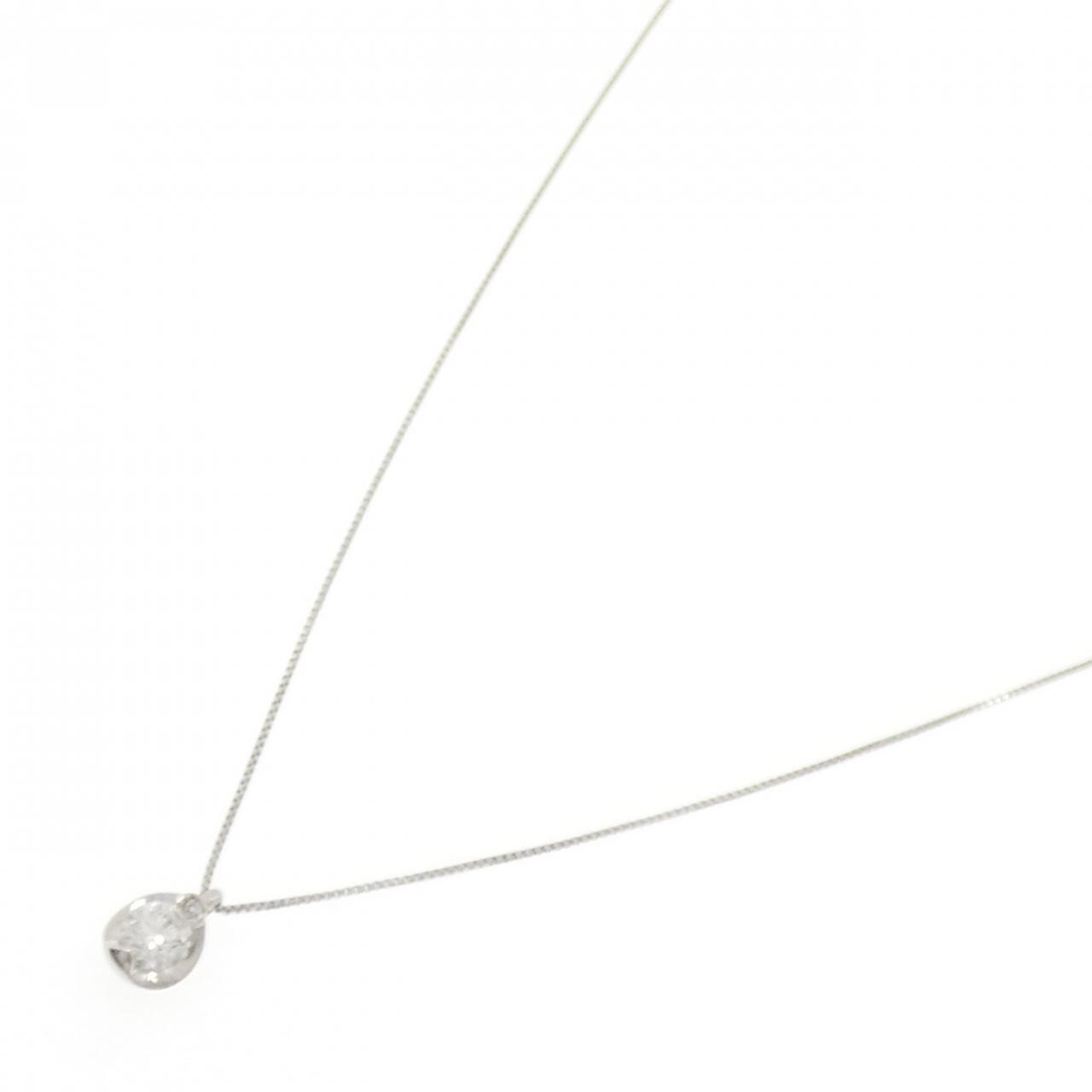 PT900/PT850 ダイヤモンド ネックレス 0.302CT