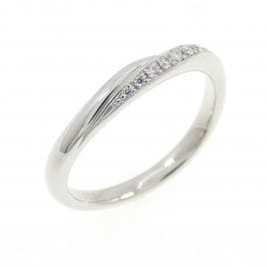 PT950 ダイヤモンド リング 0.053CT