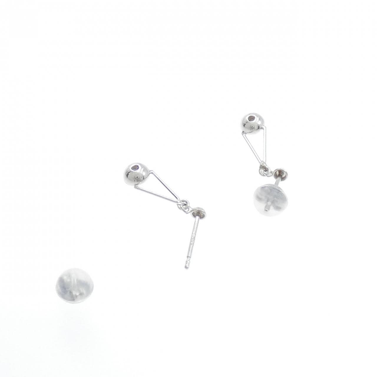 PT900 ダイヤモンド ピアス 0.10CT