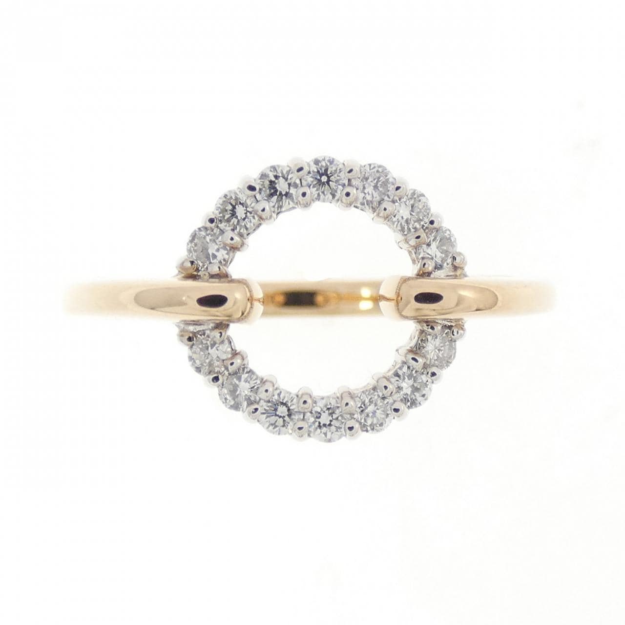 K18PG/K18WG ダイヤモンド リング 0.15CT