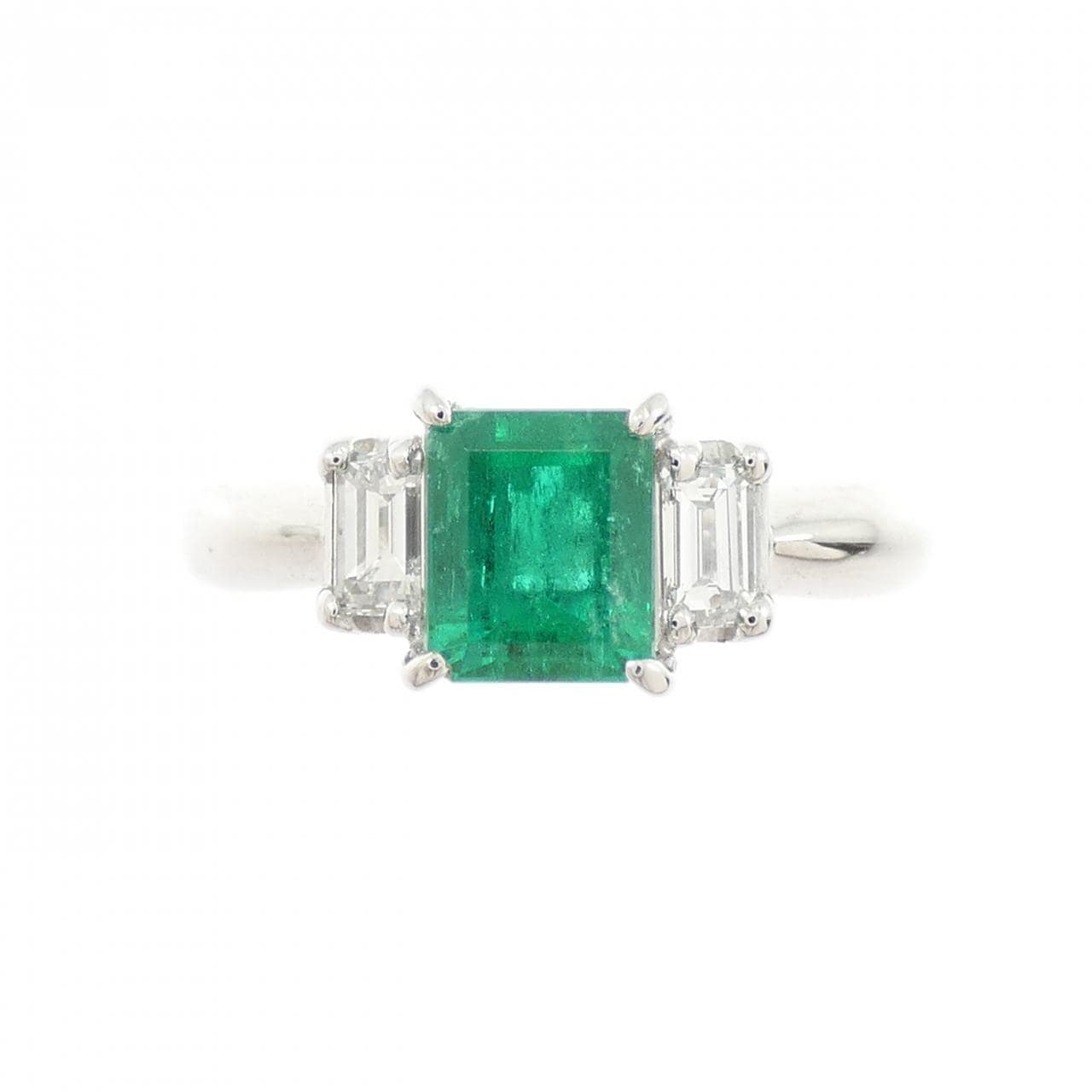 PT900 エメラルド リング 1.05CT
