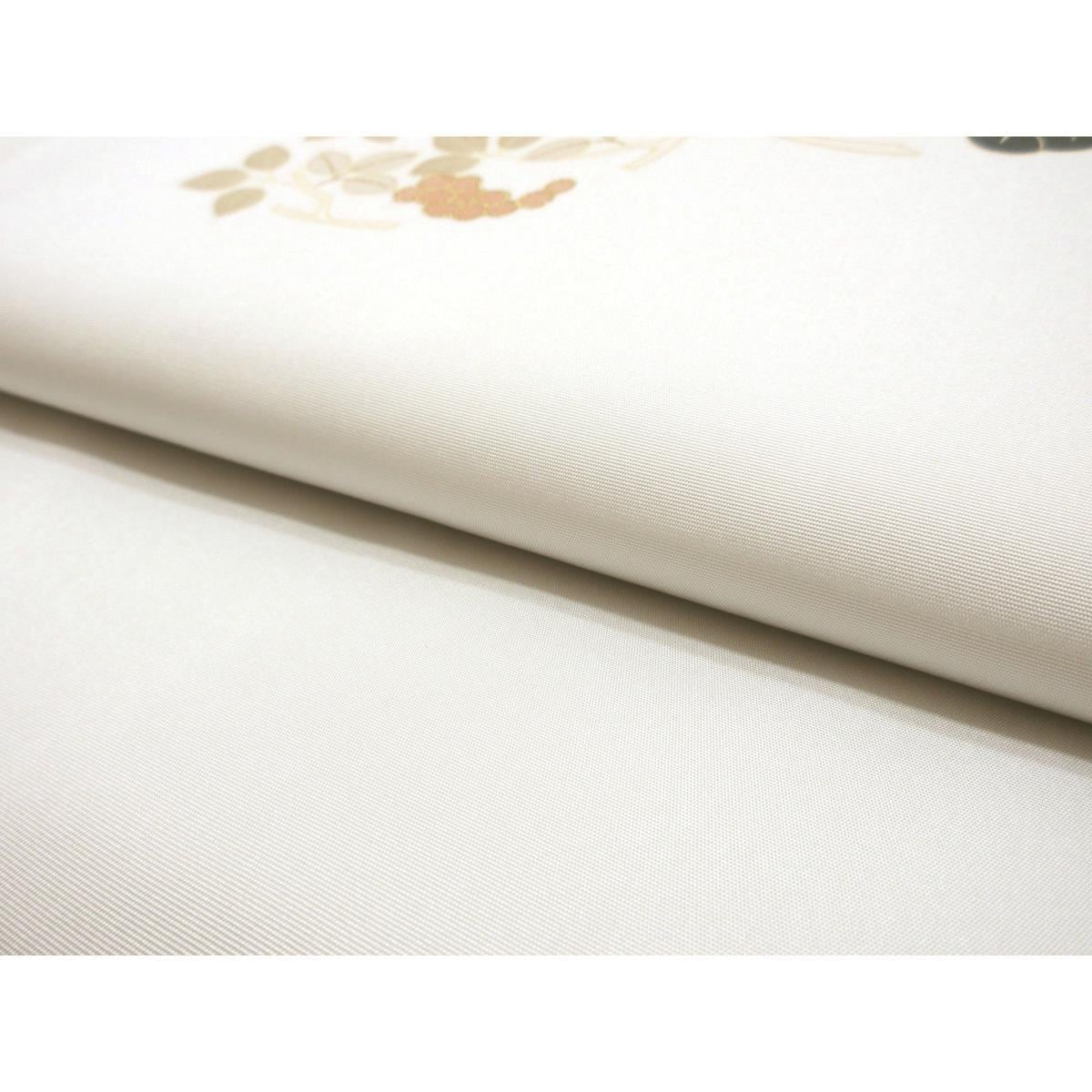 [未使用品] 名古屋腰带潮色染色腰带刺绣