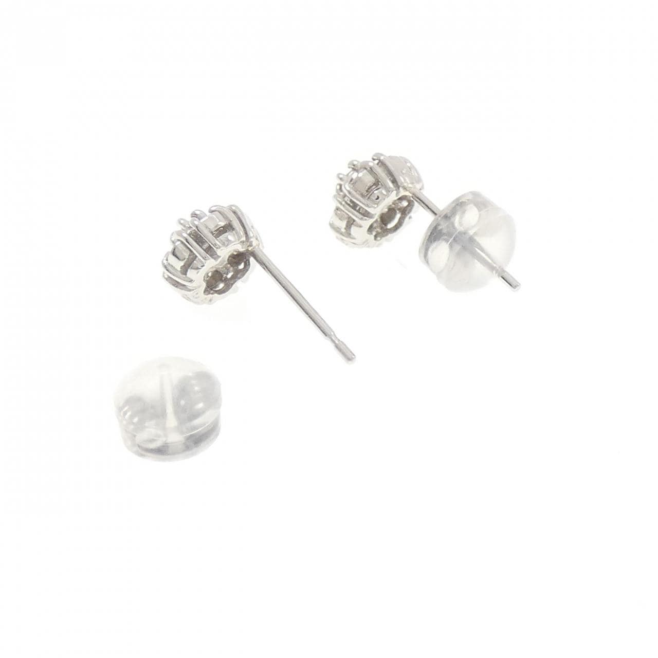 PT900 ダイヤモンド ピアス 0.30CT