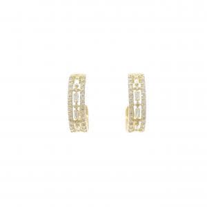 【新品】K18YG ダイヤモンド ピアス 0.40CT