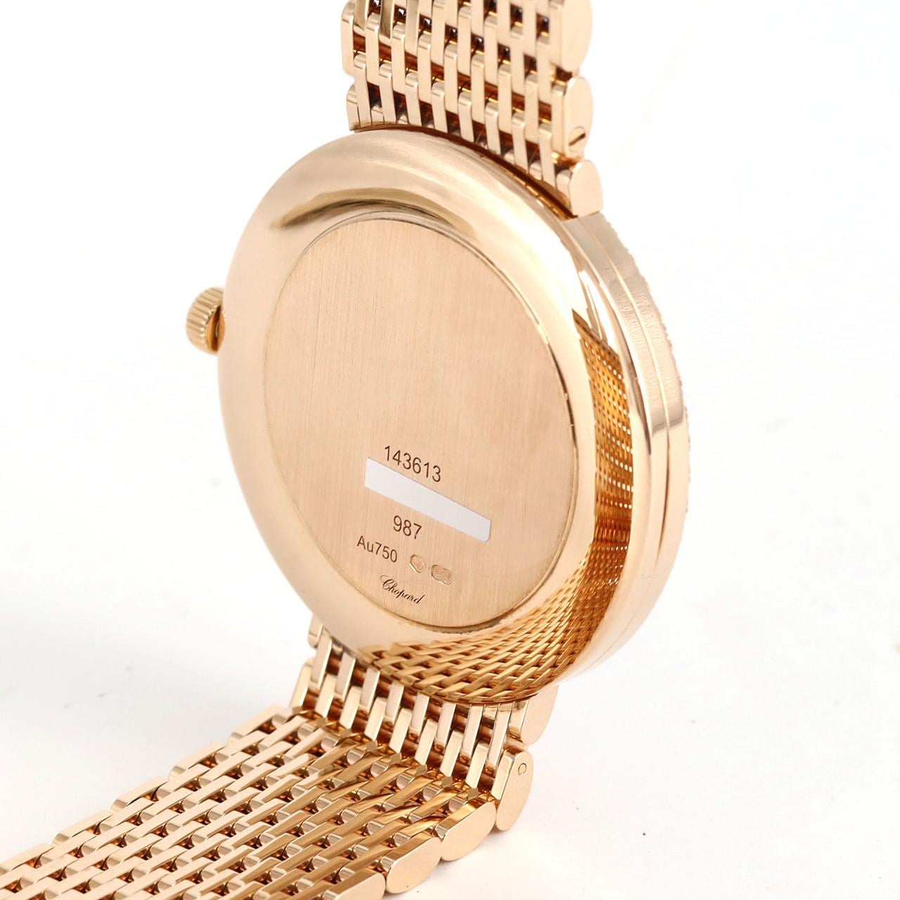 [新品] CHOPARD Classic RG/D 143613-5001 PG/RG手动上弦