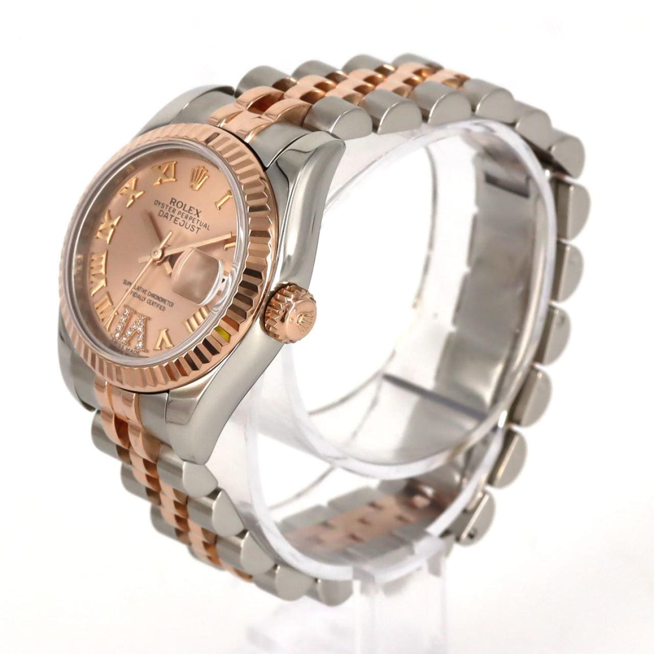 ロレックス デイトジャスト 179171 SSxPG 自動巻 ランダム番