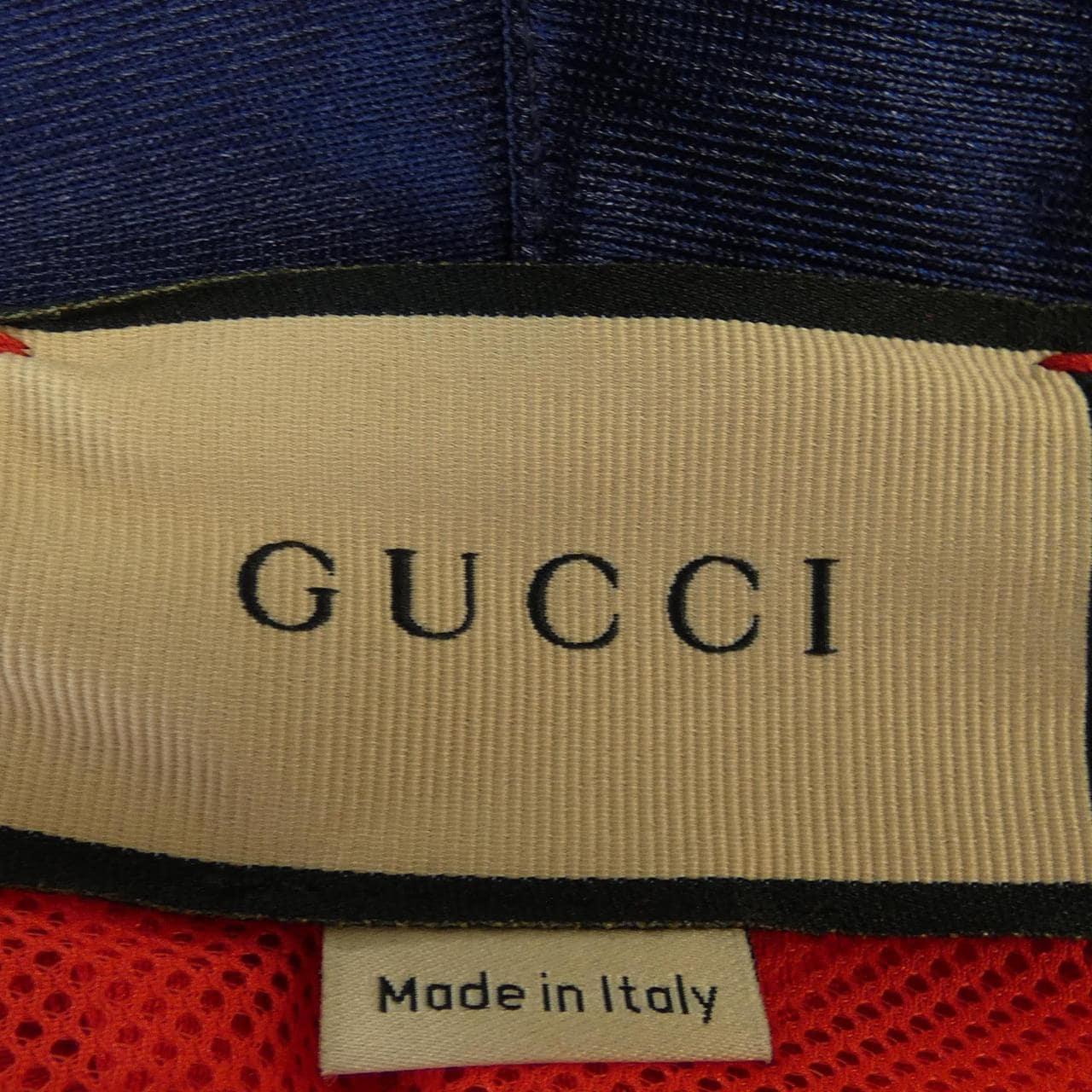 グッチ GUCCI ロゴパッチシャイニージャージーフーディ 653373 XJDI9 パーカー