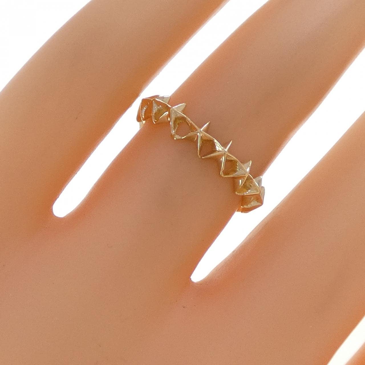 K18YG スター リング