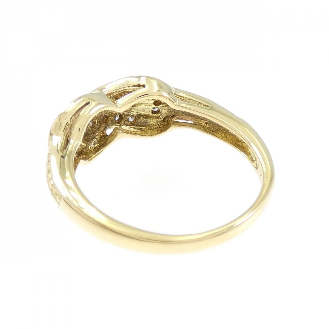 K18YG ダイヤモンド リング 0.10CT