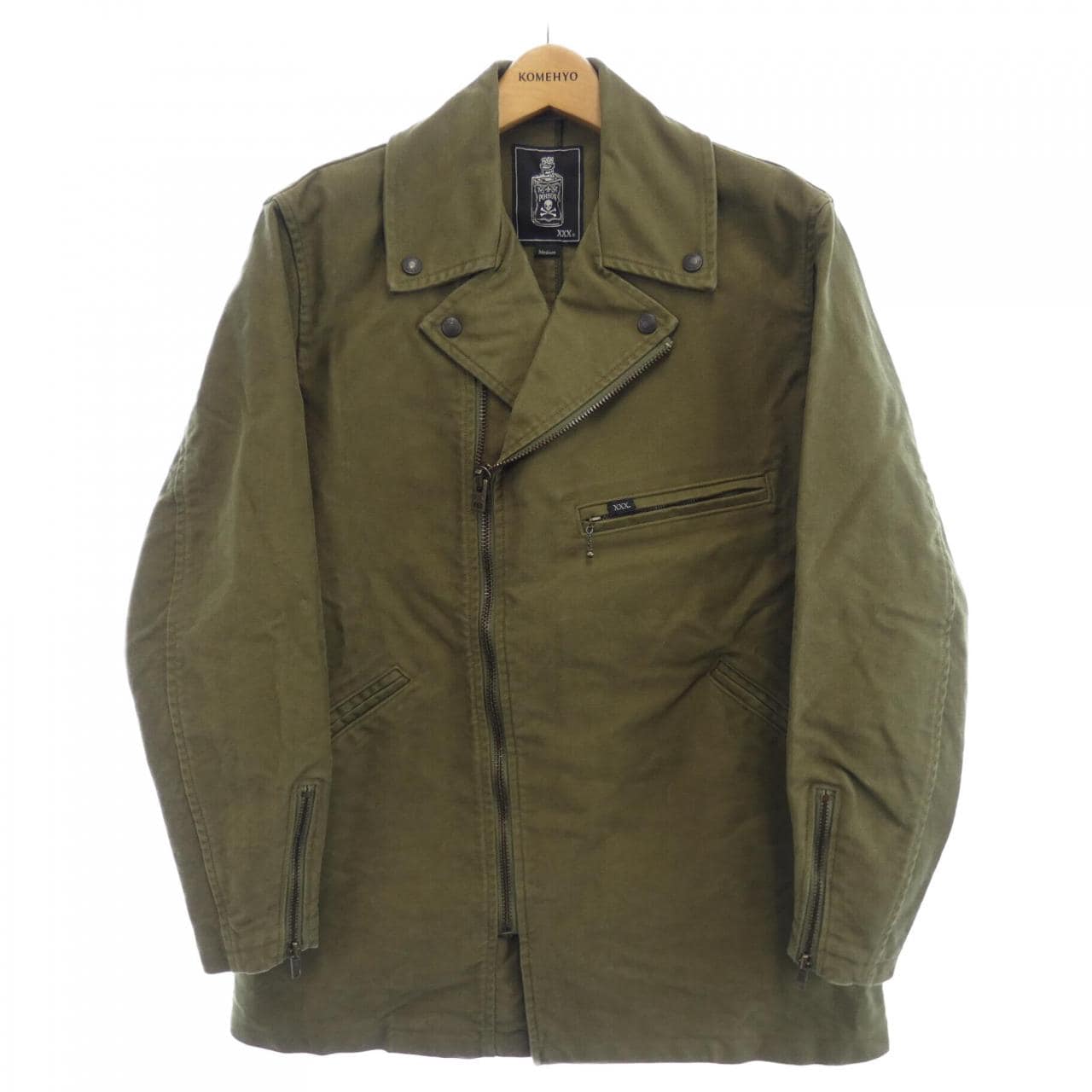 ヒステリックグラマー HYSTERIC GLAMOUR 06233AC01 ライダースコート コート