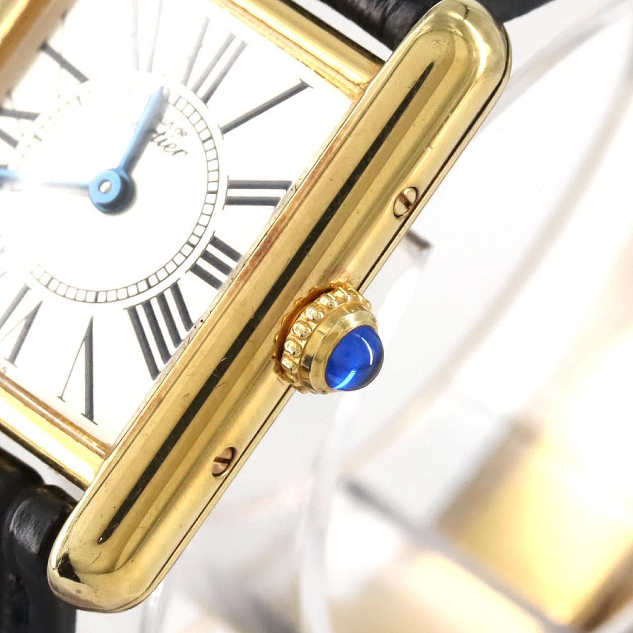 【免保养特惠价】Cartier Must Tank SM GP W1005554 GP石英