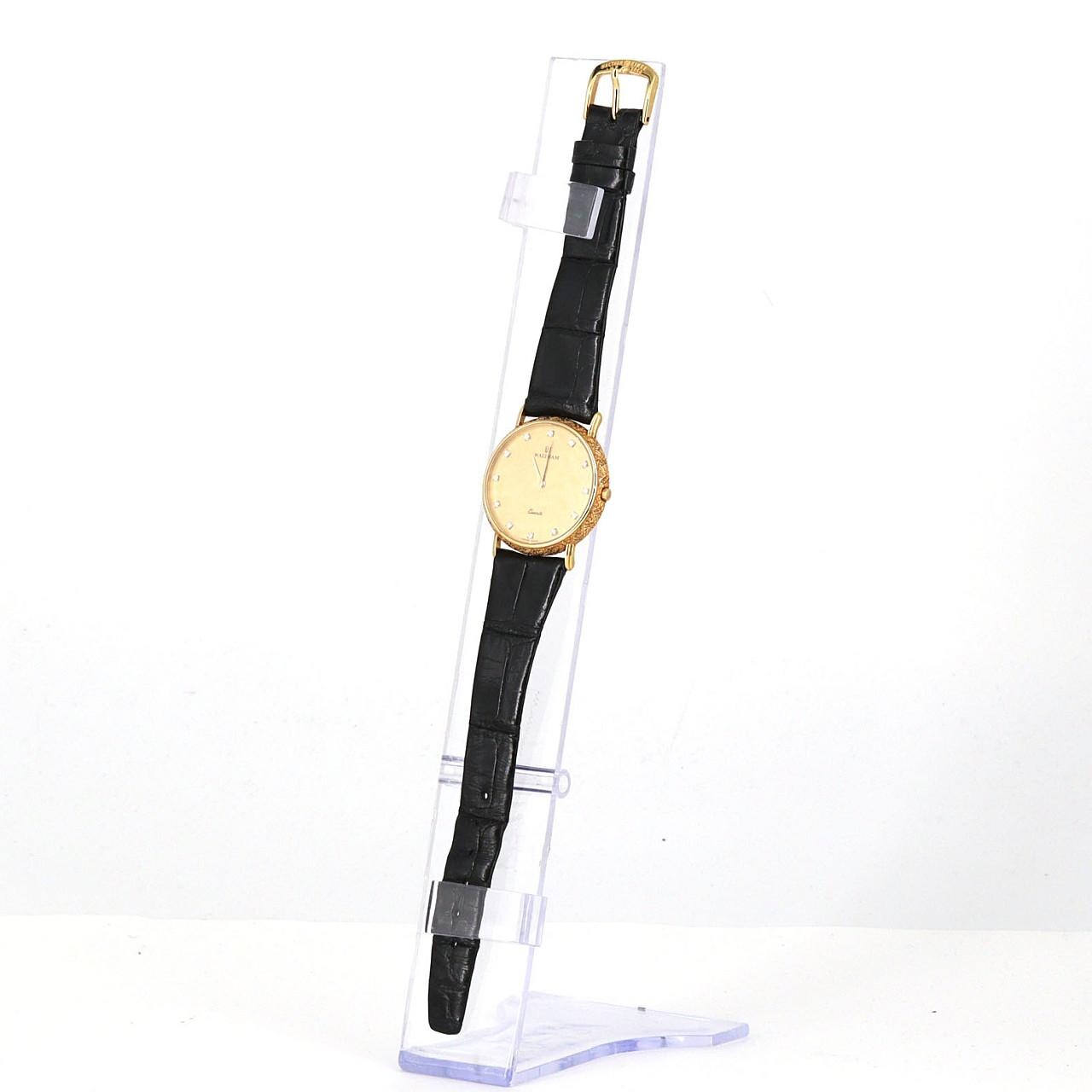 【ノーメンテナンス還元価格】ウォルサム クラシック YG･12P 94180.26 YG クォーツ