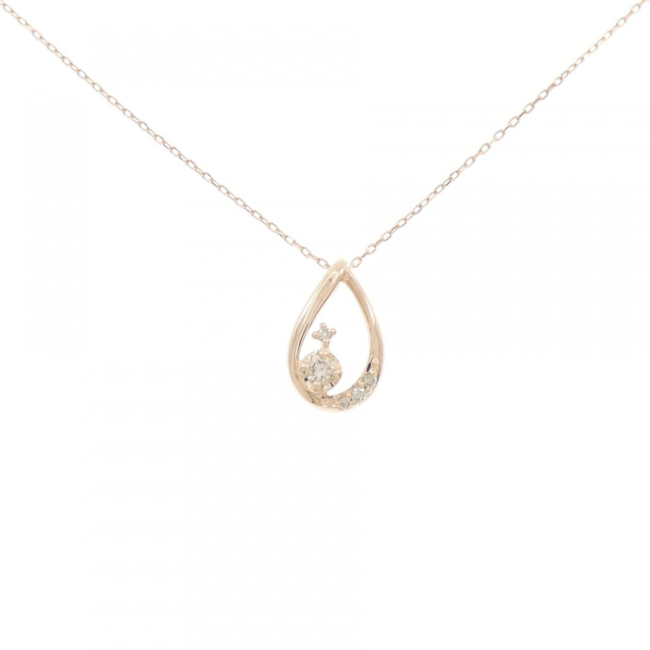 4゜C ダイヤモンド ネックレス