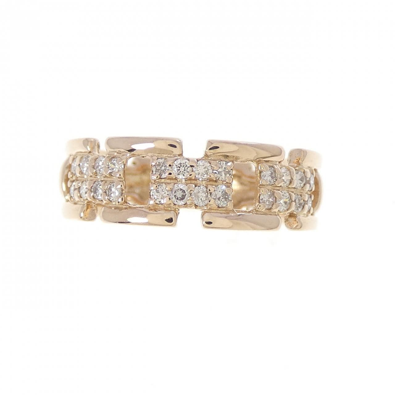 K18PG ダイヤモンド リング 0.20CT