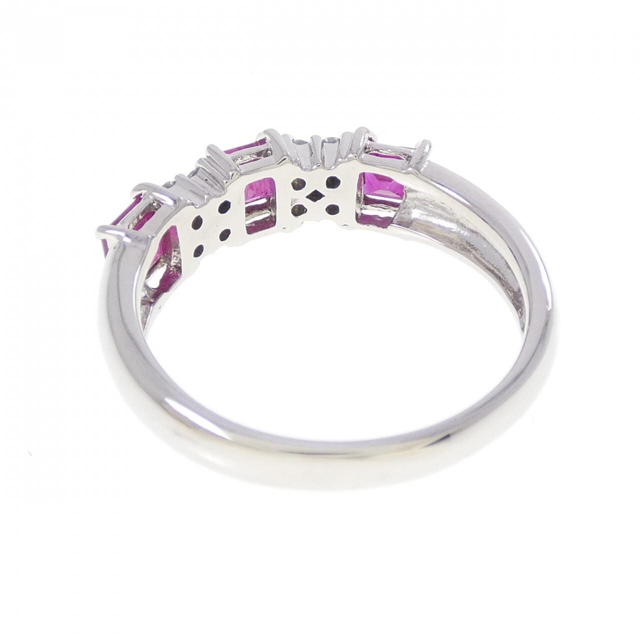 PT900 ルビー リング 0.81CT