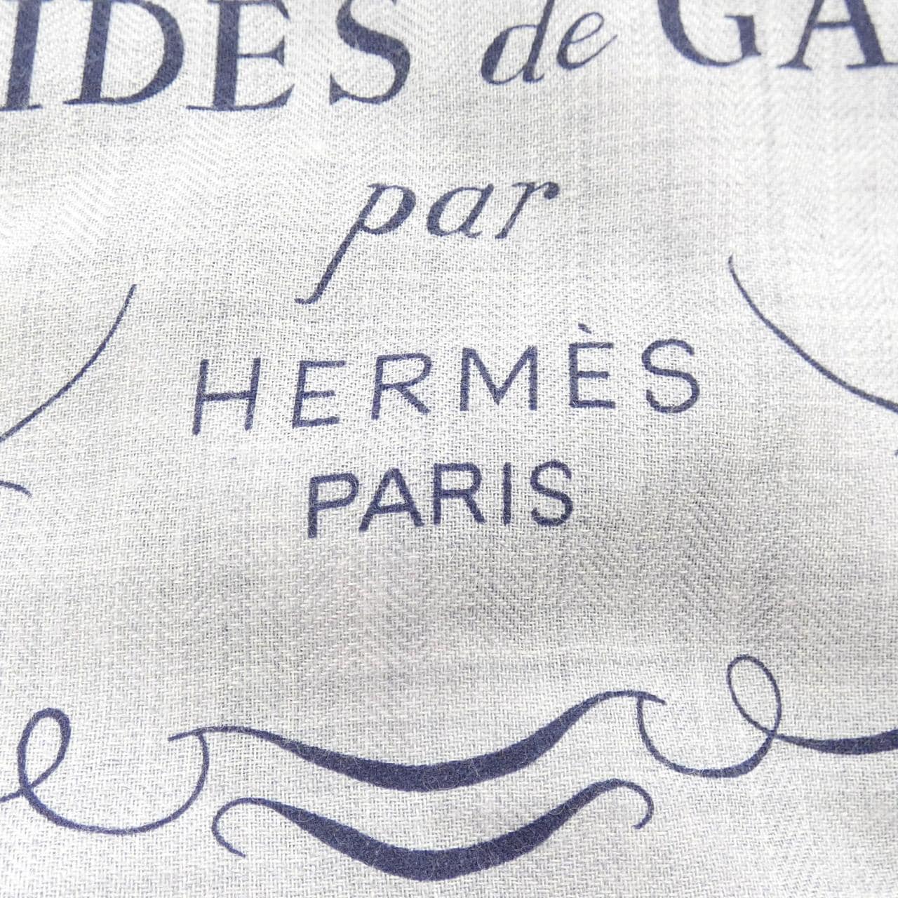 エルメス HERMES BRIDES DE GALA APPLIQUE PIQUE H243940S カレジェアン140 ショール