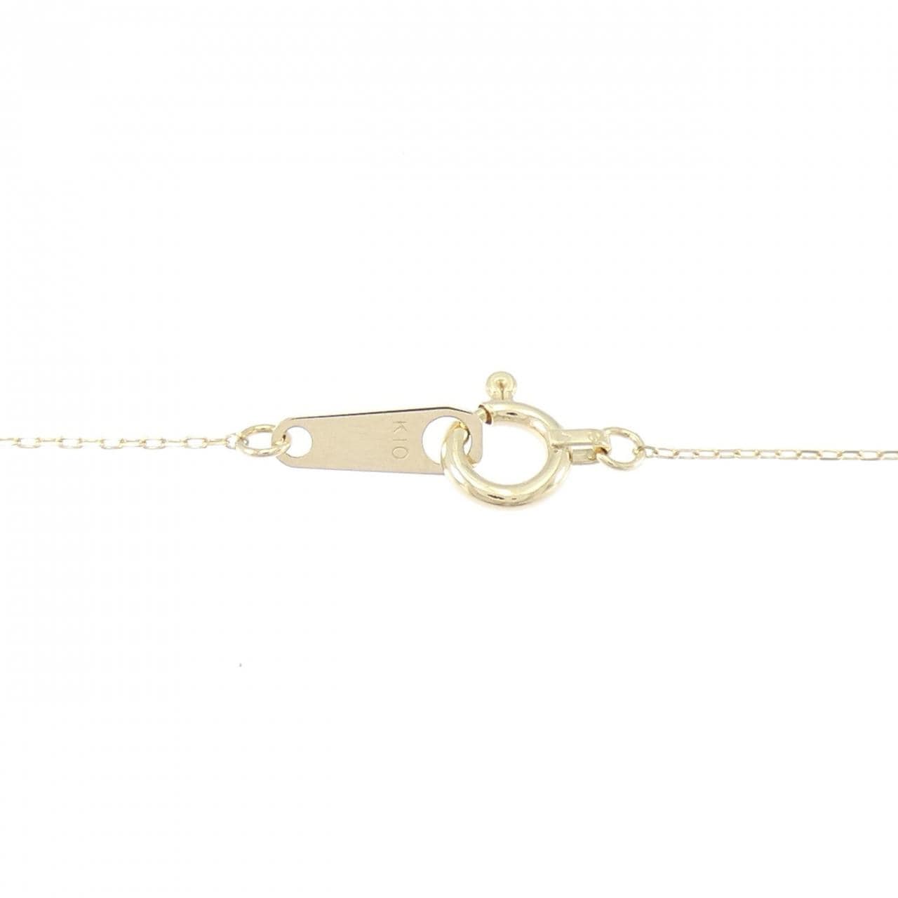 K10YG ダイヤモンド ネックレス 0.03CT