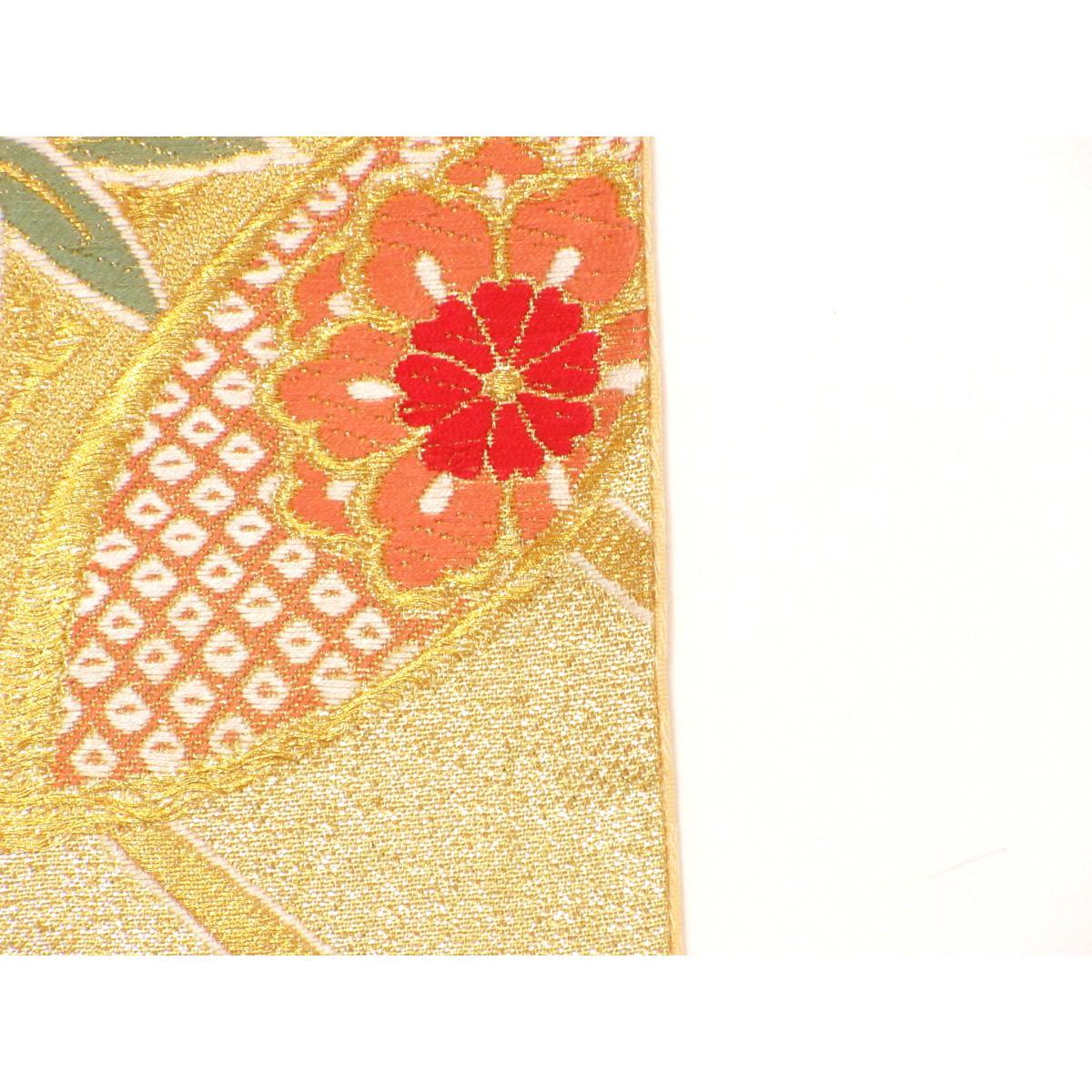 袋帯　芯なし仕立