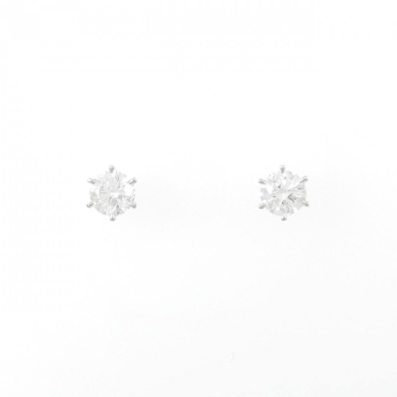 [BRAND NEW] PT Diamond Earrings 0.70CT 0.70CT D SI2 3EXT