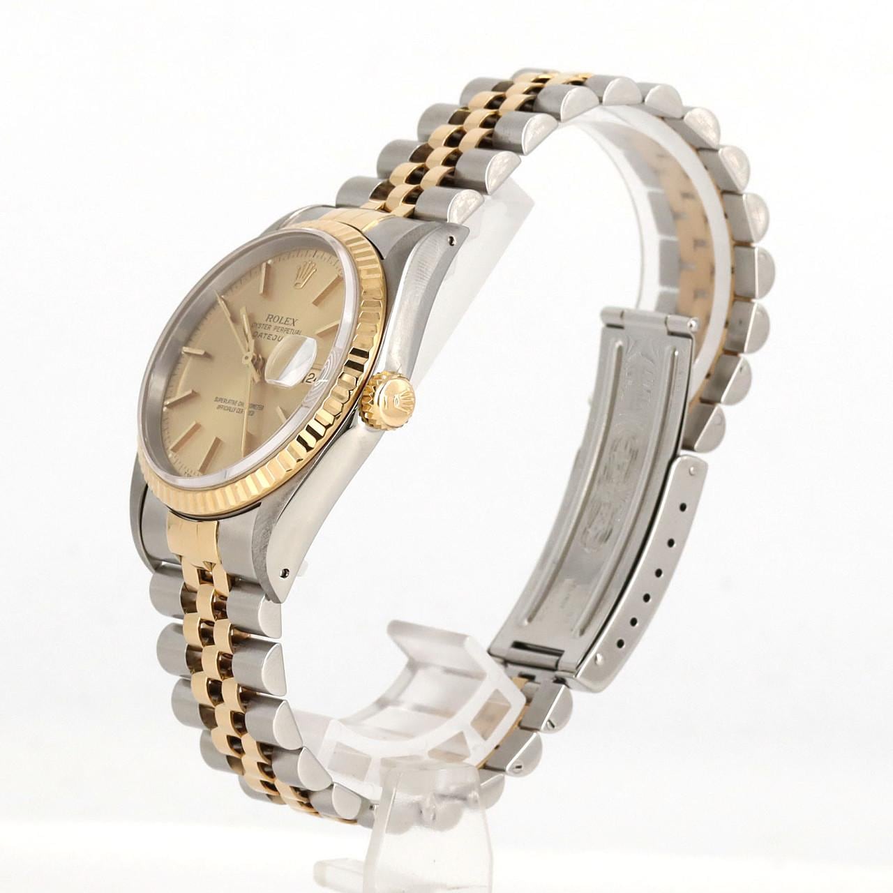 ROLEX Datejust 16233 SSxYG Automatic X number