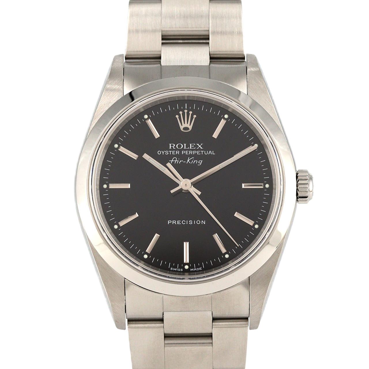 ロレックス エアキング 14000 SS 自動巻 P番