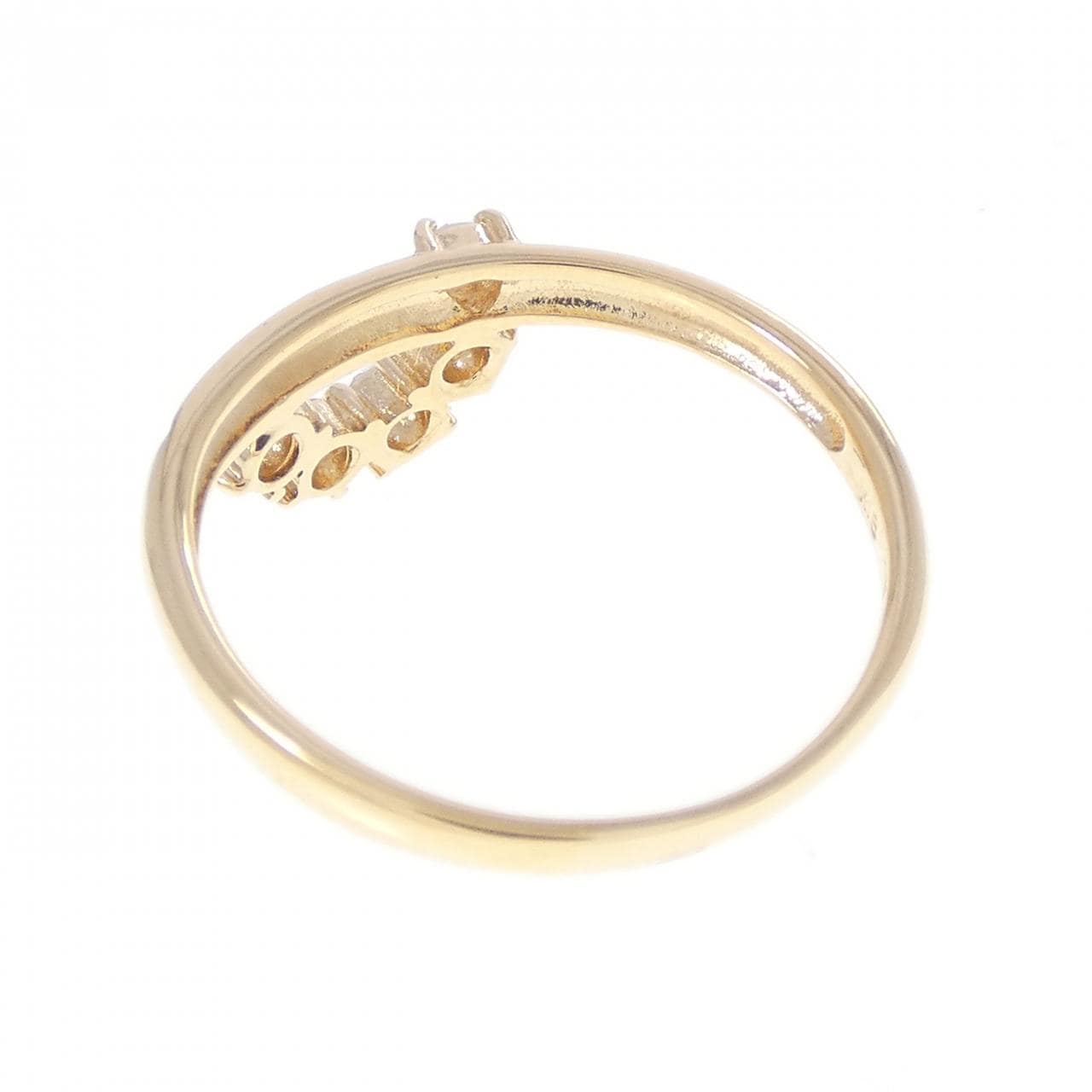 K18YG ダイヤモンド リング 0.20CT