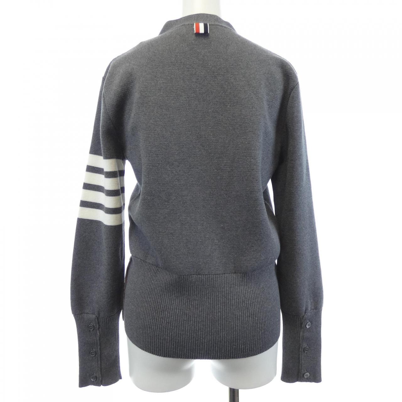 トムブラウン THOM BROWNE 4-BAR ミラノクラシックⅤネック FKC207A カーディガン