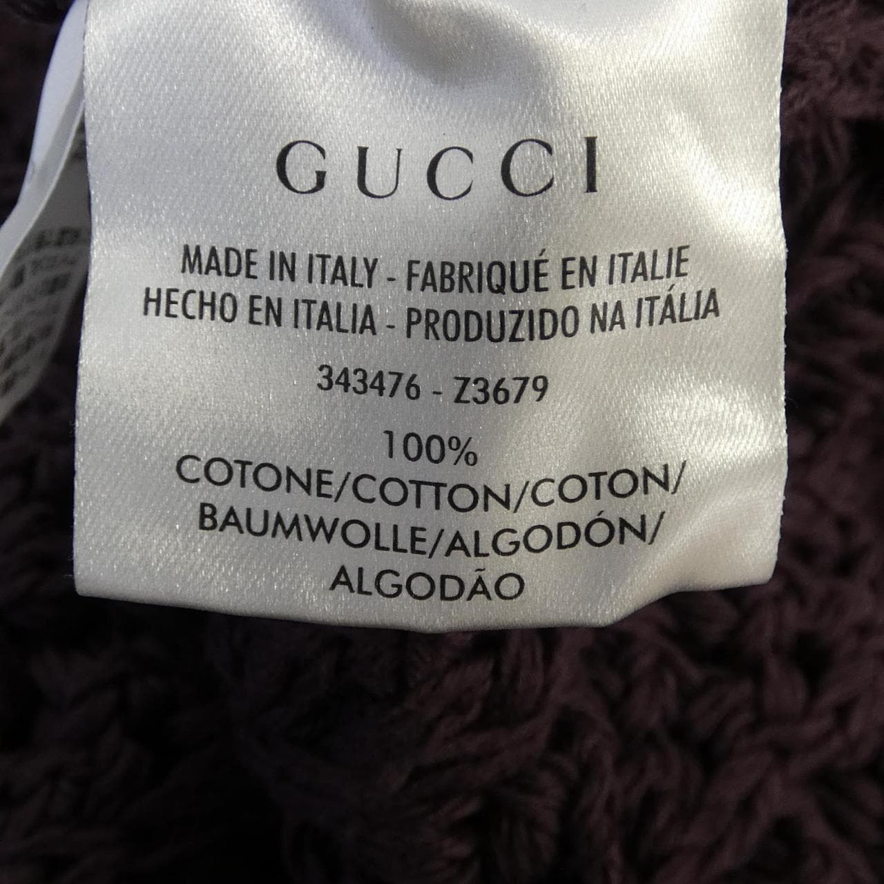 グッチ GUCCI 343476 Z3679 ニット